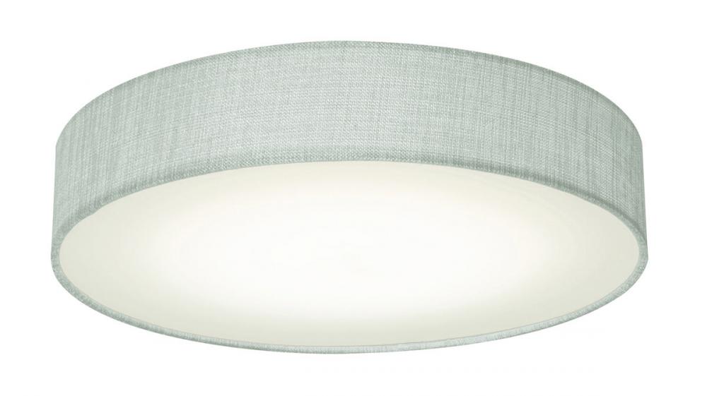 Ashland 20'' LED Flush,120V,3 CCT,GY,BB