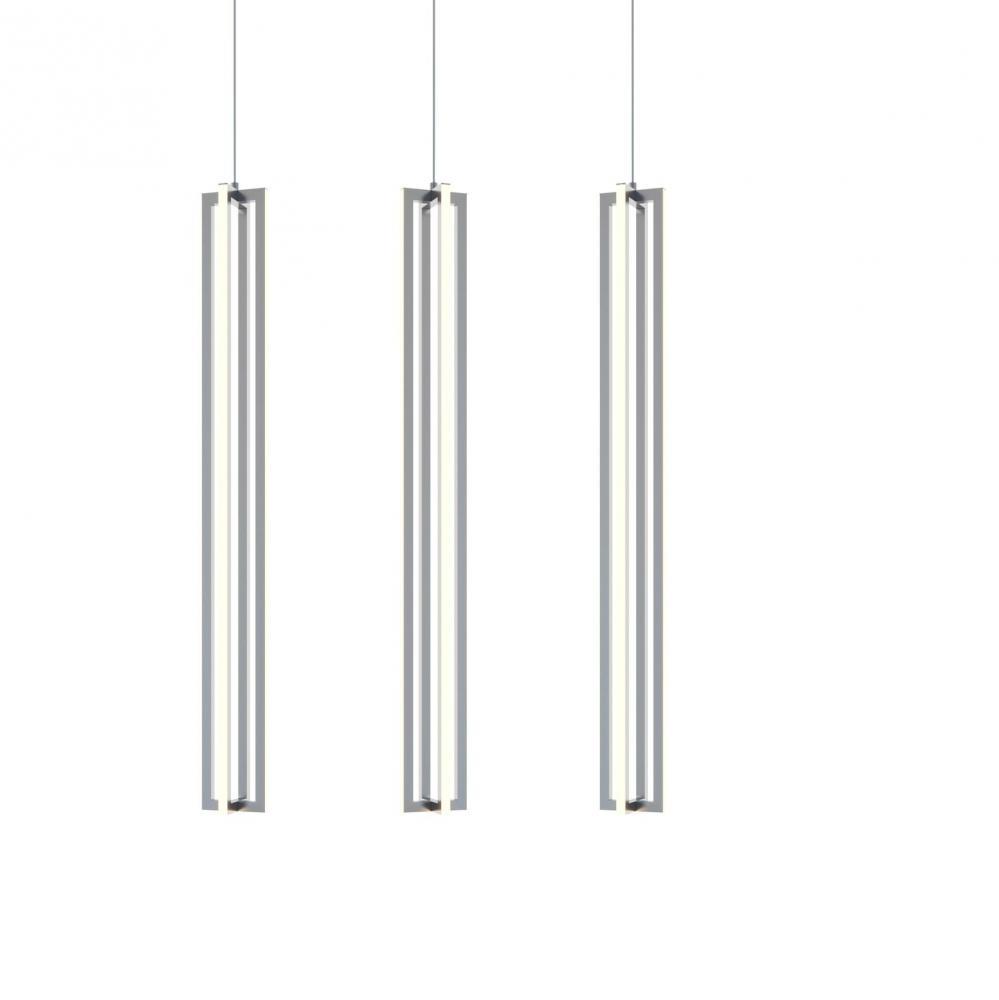 Cass 36'' 3 Light Medium Linear Pendant - SN