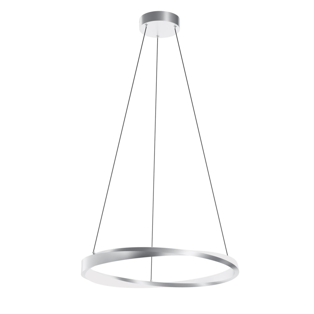 Oberon 24'' LED Pendant 120-277V 20W 5CCT SN