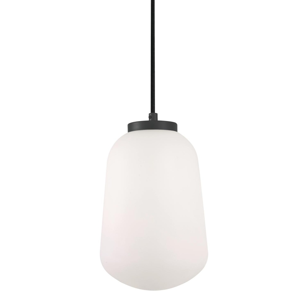 Olivia 7'' LED Pendant 120-277V 15W 5CCT BK