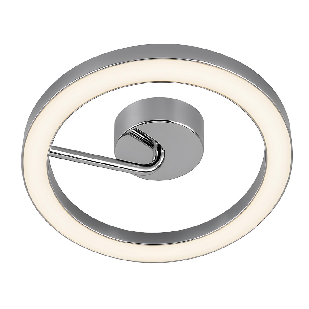 One 18'' LED Flush Mount 120-277V 30W 5CCT PC