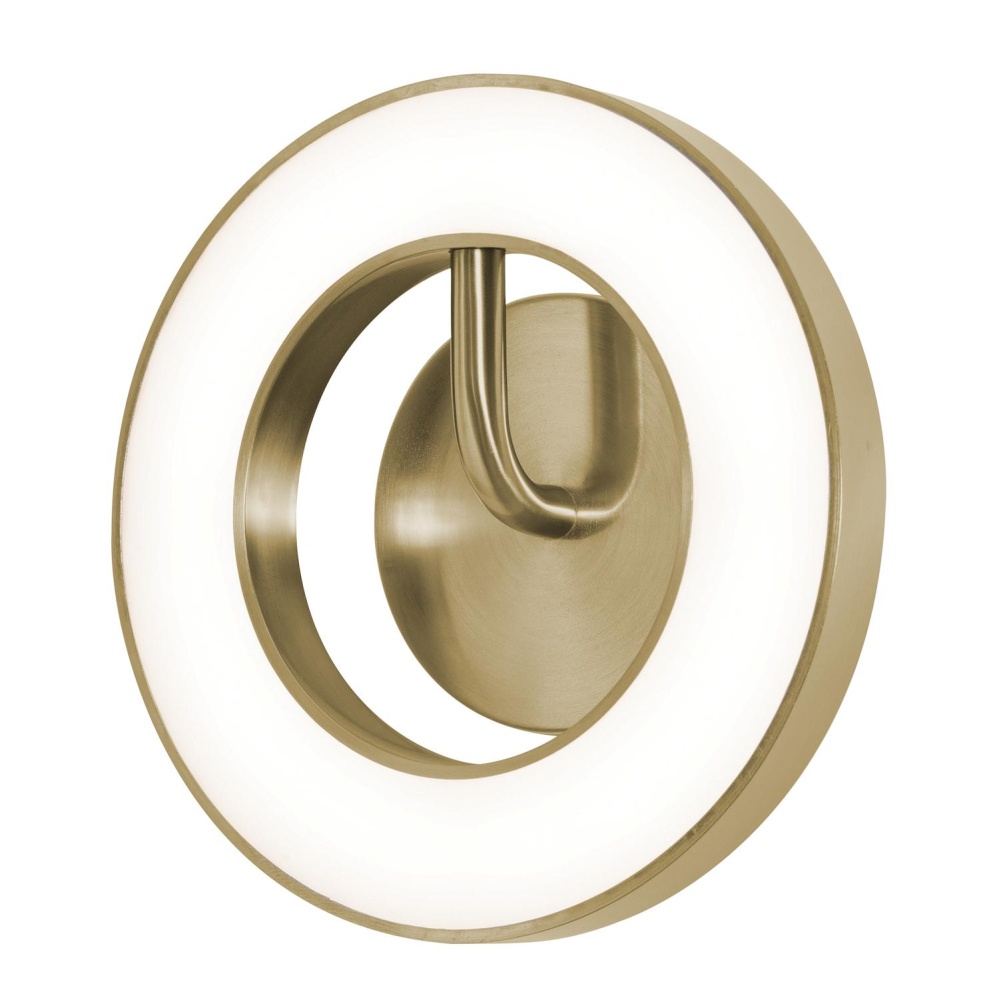 One 10'' LED Sconce 120-277V 15W 5CCT LB