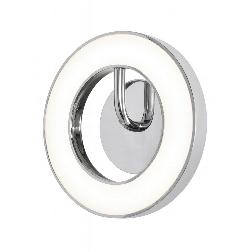 One 10'' LED Sconce 120-277V 15W 5CCT PC