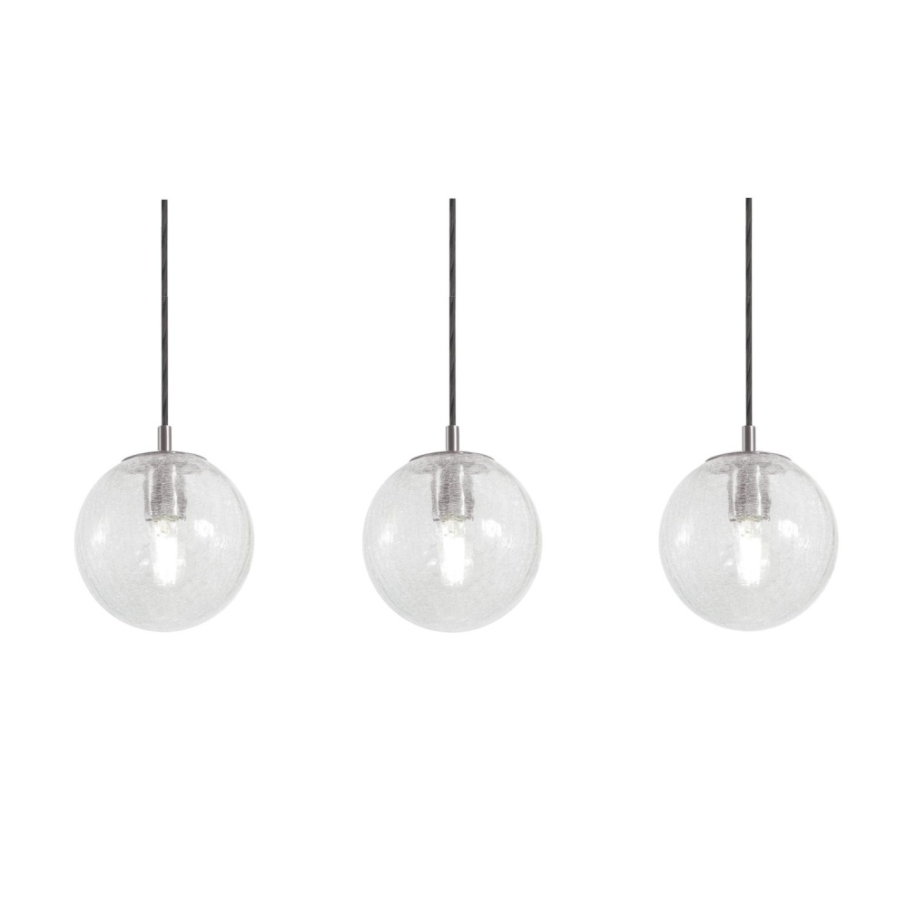 Palla 3 Light Linear Pendant, 60W, SN