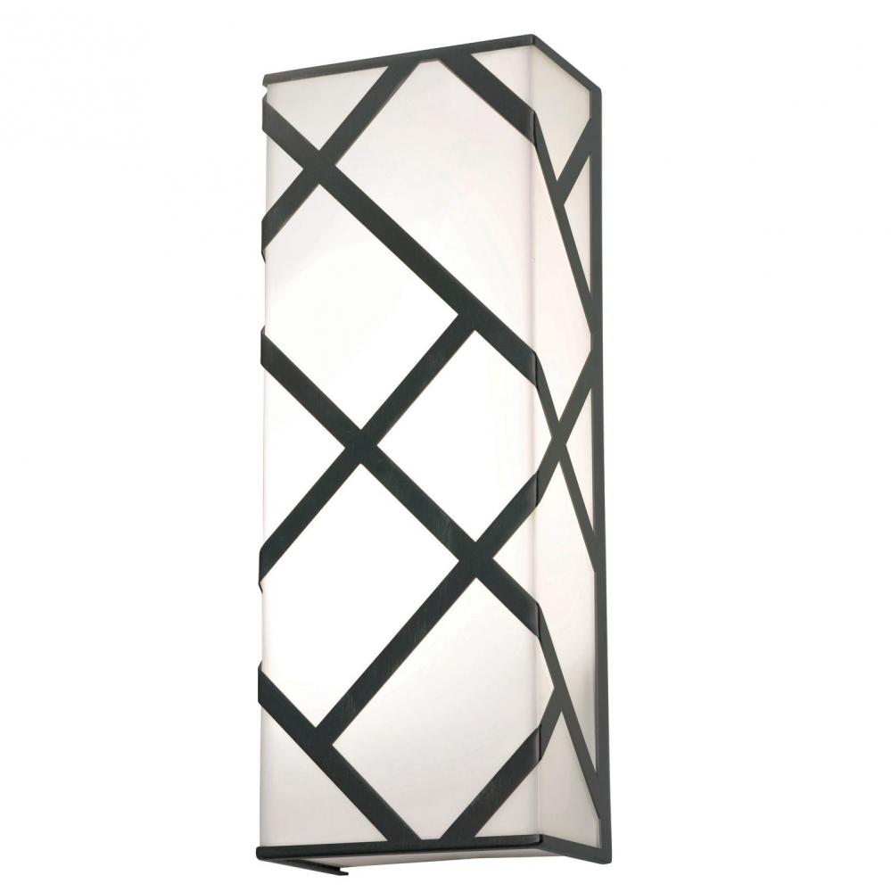 Haven 13'' LED Sconce - 17W 120-277V - Black