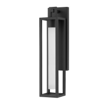 AFX Lighting, Inc. AVRW0727LAJUDBK - Avery 24'' LED Outdoor Sconce 120-277V 25W 5CCT BK