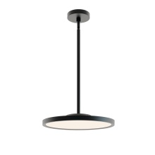 AFX Lighting, Inc. EGRP16LAJUDBK - Edge Round 16'' LED Pendant 120-277V 25W 5CCT BK