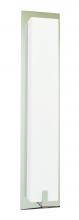 AFX Lighting, Inc. SNS041814LAJUDSN - Sinclair 18'' LED Sconce-Satin Nickel Finish -White Acrylic