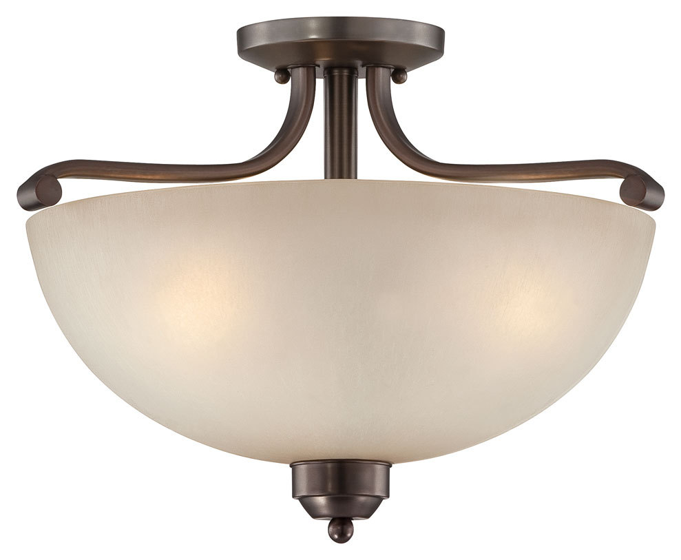 3 Light Semi Flush Mount