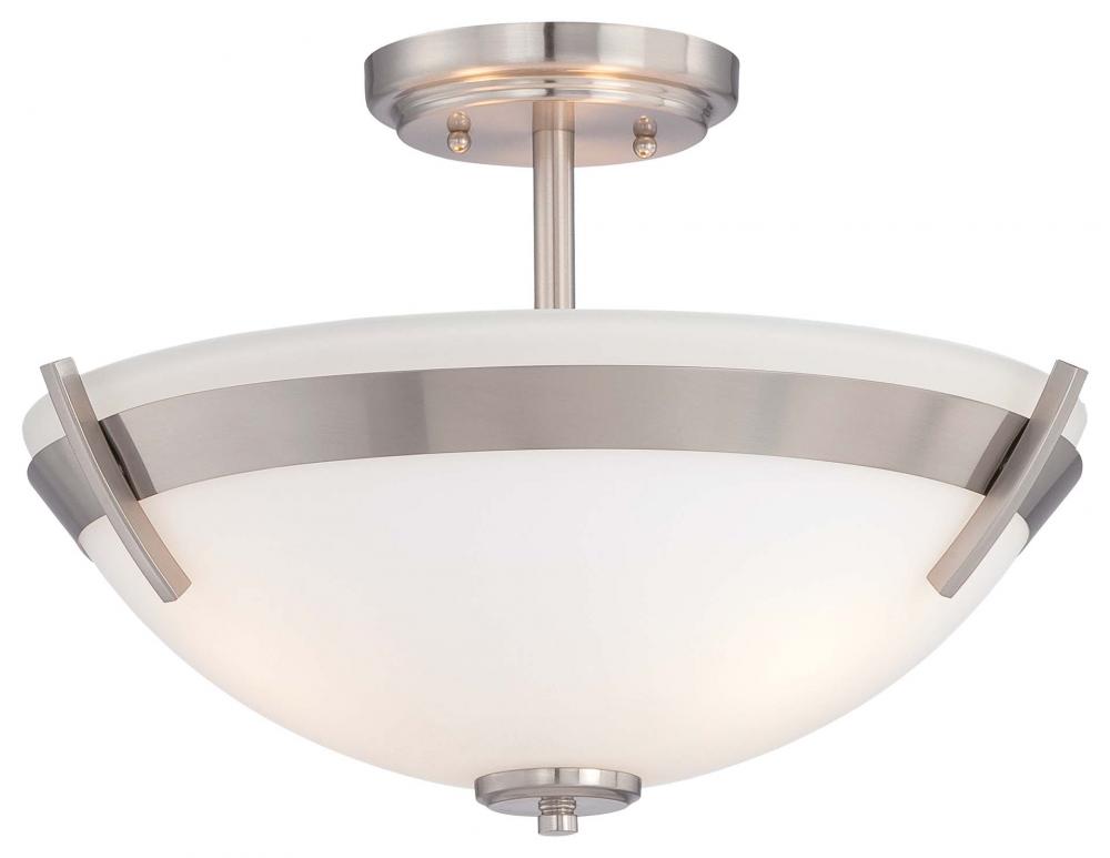 Hudson Bay 3 Light Semi Flush