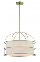 Minka-Lavery 2155-695 - Gateway Park - 5 Light Convertible Pendant / Semi Flush