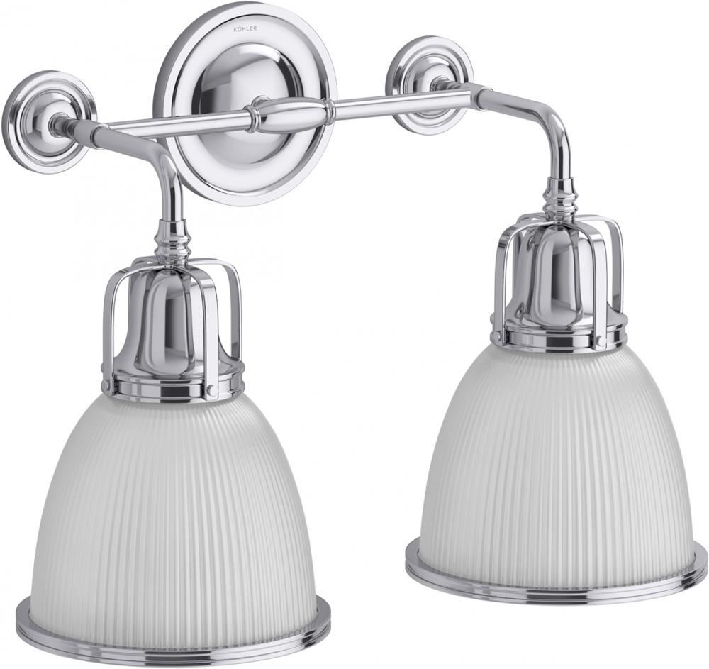 HAUKSBEE™ 2 LIGHT BELL SCONCE