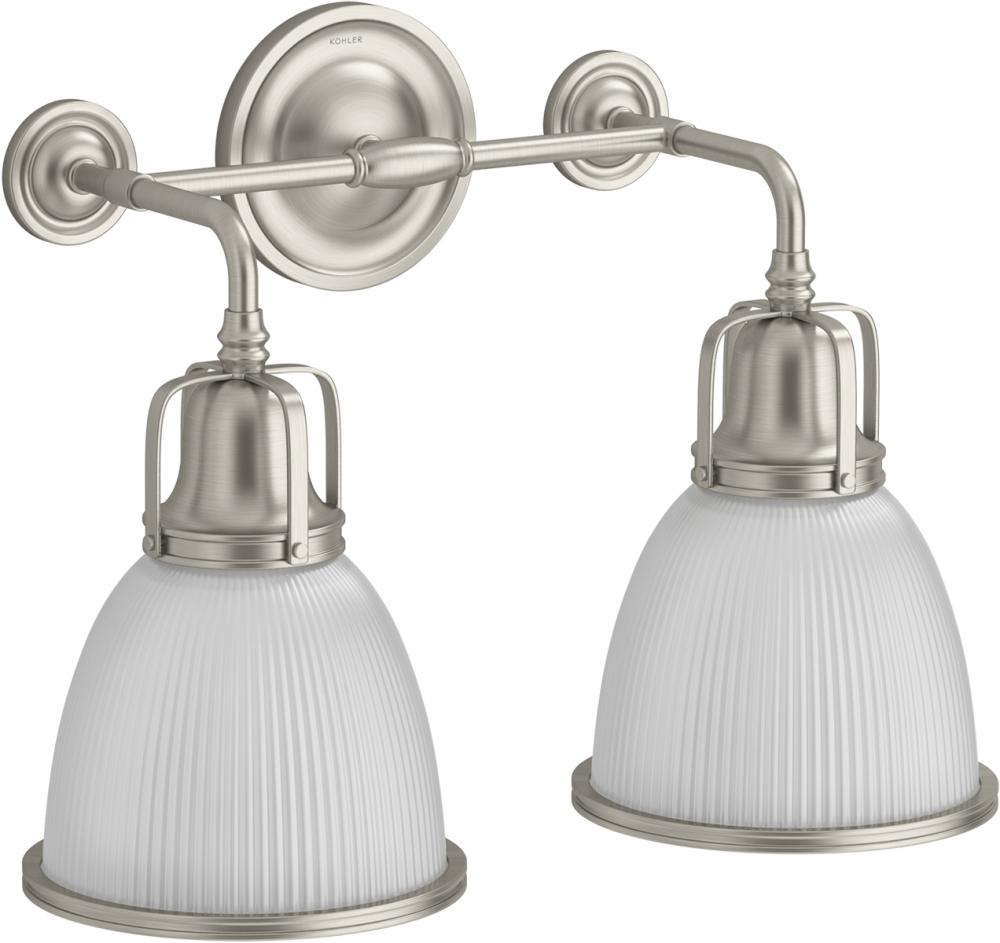 HAUKSBEE™ 2 LIGHT BELL SCONCE