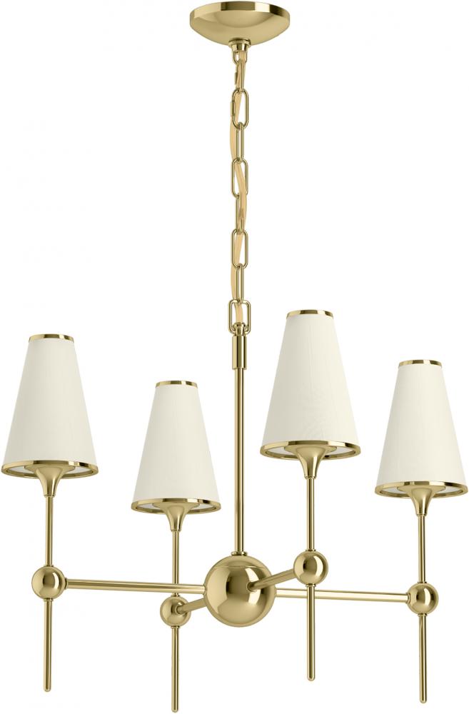 PAROHN® 4 LIGHT CHANDELIER