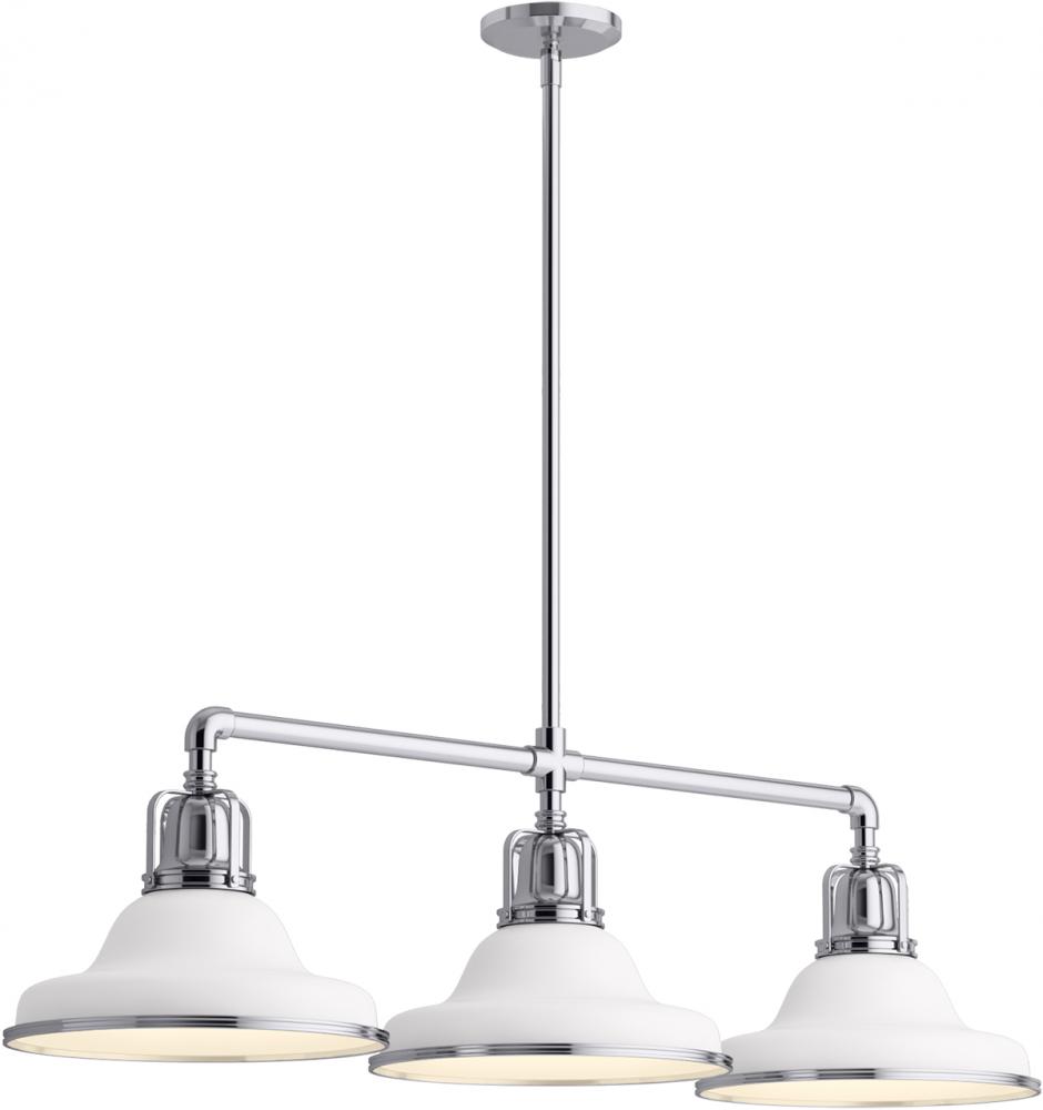 HAUKSBEE™ 3 LIGHT LINEAR CHANDELIER