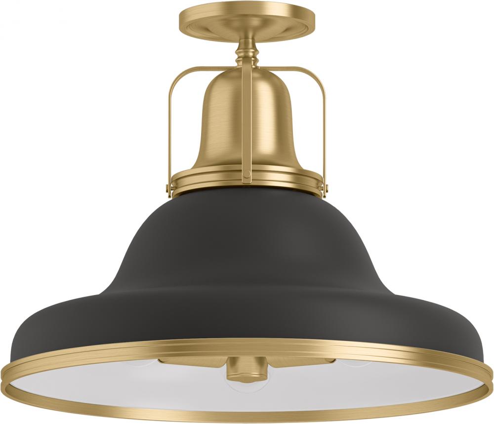 HAUKSBEE™ 3 LIGHT SEMI FLUSH MOUNT