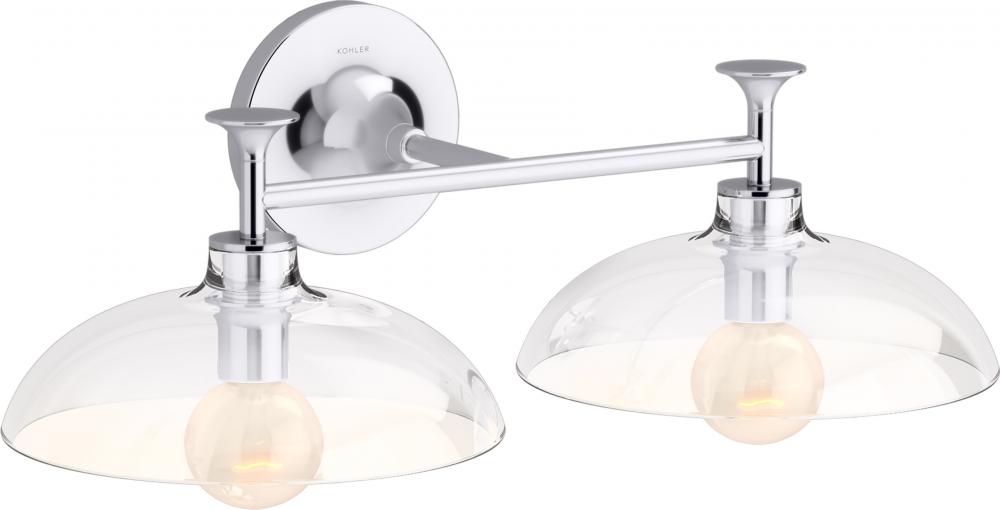 Tone 20 In. Two-Light Sconce