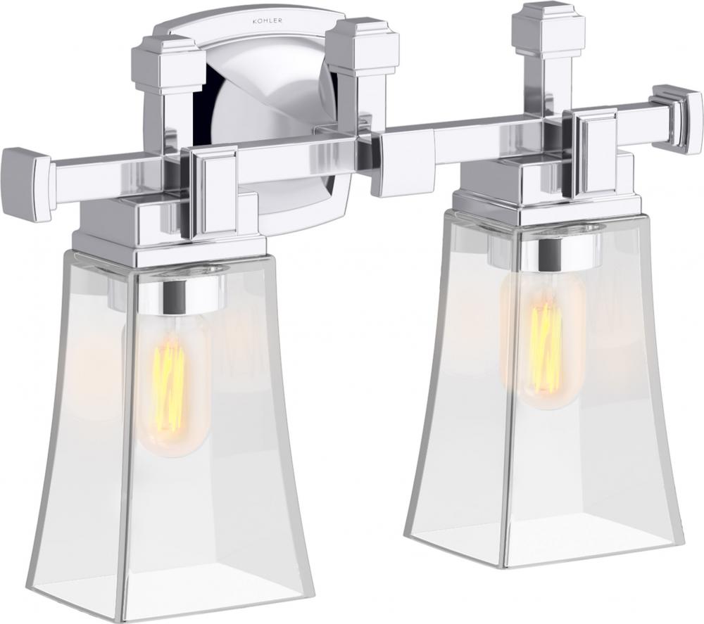 Riff 16 in. Two-Light Sconce