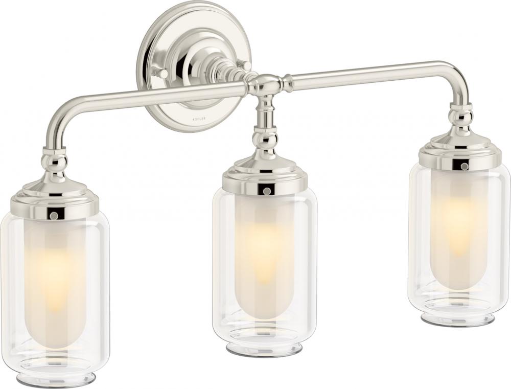 Artifacts 23 in. Three-Light Sconce