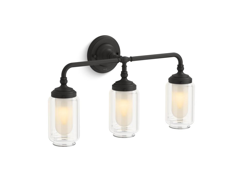 Artifacts 23 In. Three-Light Sconce