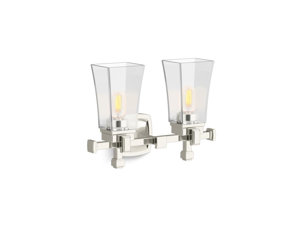 Riff 16 in. Two-Light Sconce