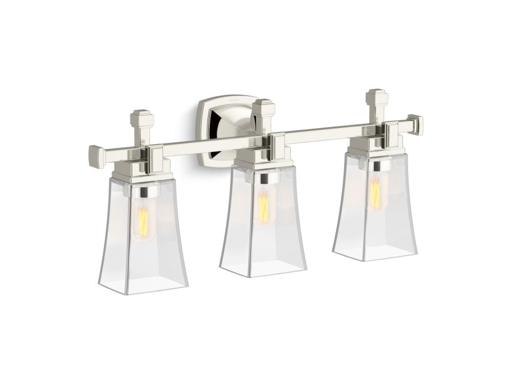Riff 25 in. Three-Light Sconce