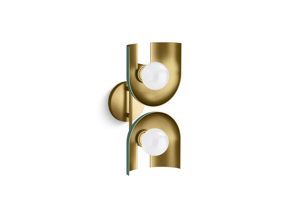 Jabot Two-Light Sconce