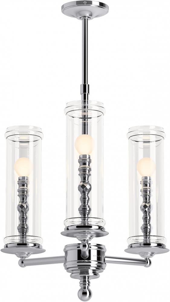 DAMASK® 3 LIGHT CHANDELIER