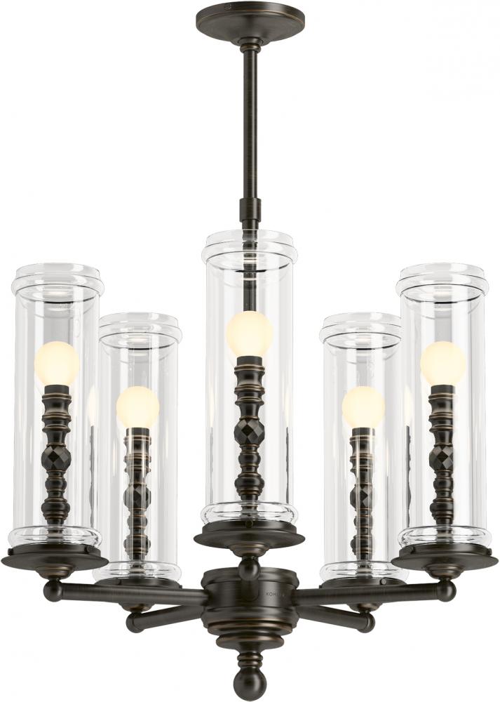 DAMASK® 5 LIGHT CHANDELIER