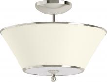 Kohler Lighting 27859-FM02-SNL - PAROHN® 2 LIGHT FLUSH MOUNT