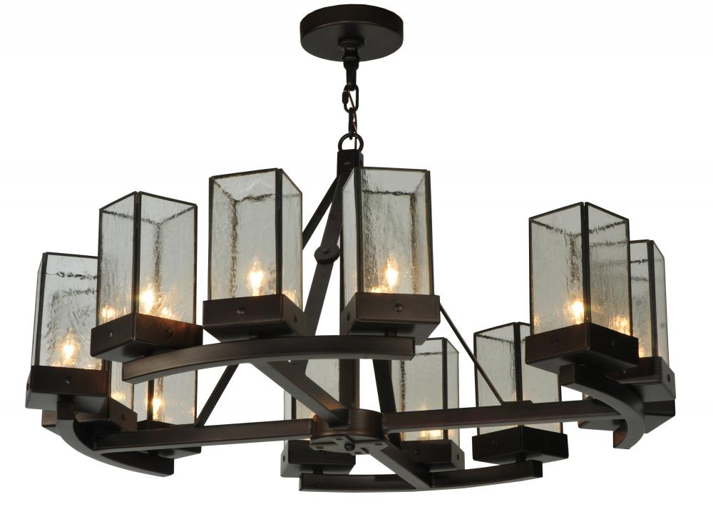 36&#34; Wide Parker Henry 12 Light Chandelier