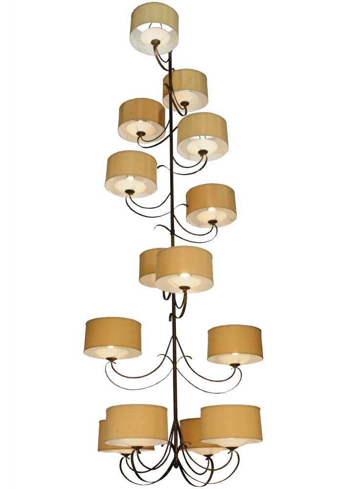 60"W Sequoia 14 Arm Chandelier