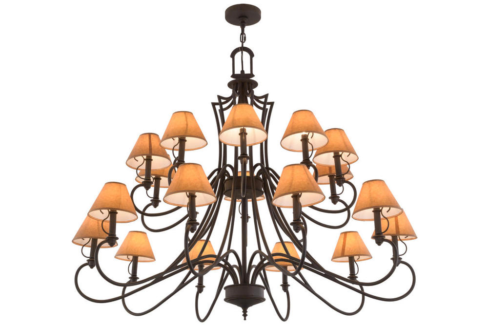 54"W Jupiter 20 LT Chandelier