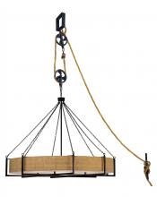 2nd Avenue Designs White 132219 - 78"W Cilindro Bartlett Inverted Pendant