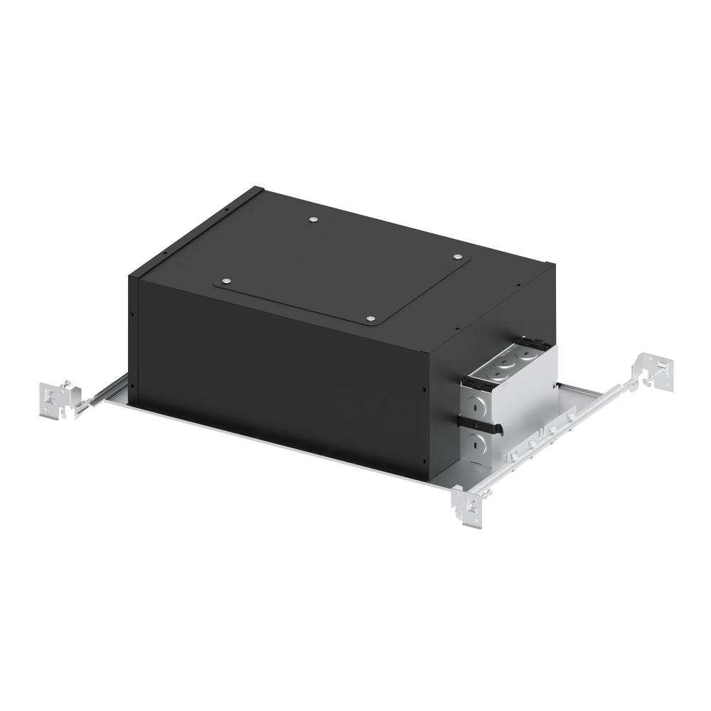 2" Iolite LED Dedicated Chicago Plenum New Construction Housing, 20W, 120/277V input; Triac /