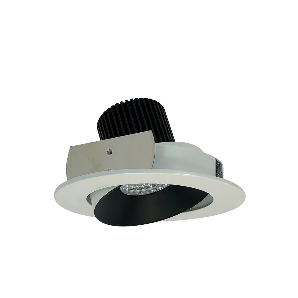 4" Iolite LED Round Adjustable Cone Reflector, 800lm / 14W, 5000K, Black Reflector / White