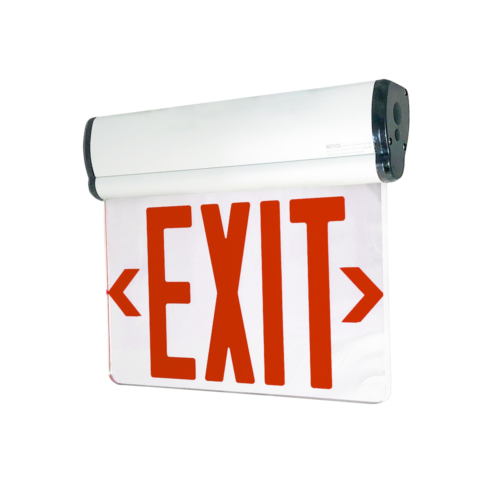EXIT ADJ AC 1F RED/MIR WHITE