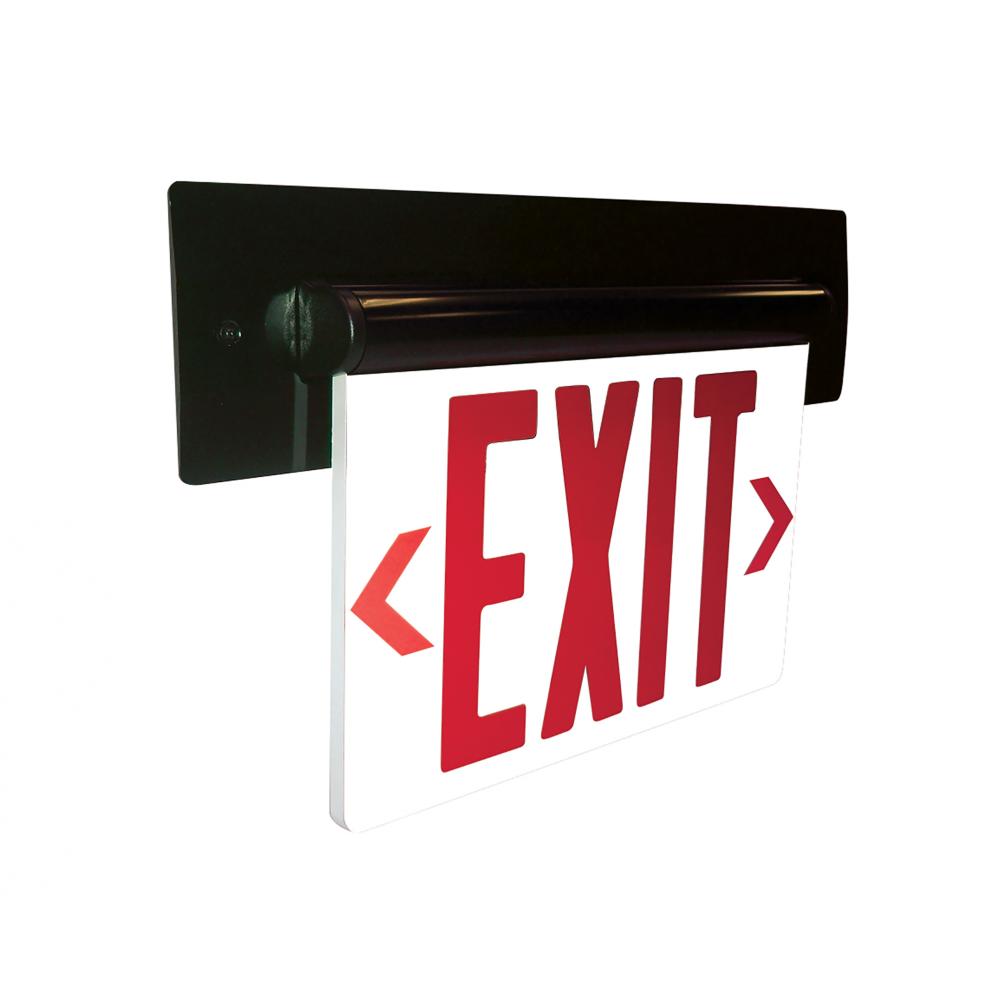 EXIT REC ADJ BAT 1F RED/MIR BL