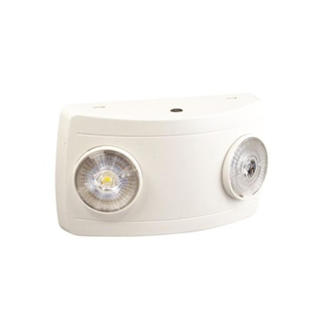 LED Compact Dual Head Emergency Light