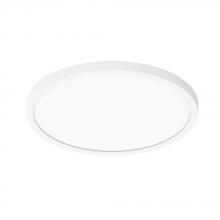 Nora NELO-12RTWMPW - 12" ELO LED Surface Mount Luminaire with Selectable CCT, 1750lm / 24W, Matte Powder White Finish