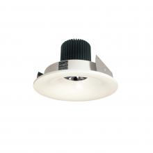 Nora NIO-4RNB30QWW - 4" Iolite LED Round Bullnose, 10-Degree Optic, 950lm / 12W, 3000K, White Finish
