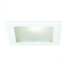 Nora NST-22 - 8" Square Albalite Lens Trim, White