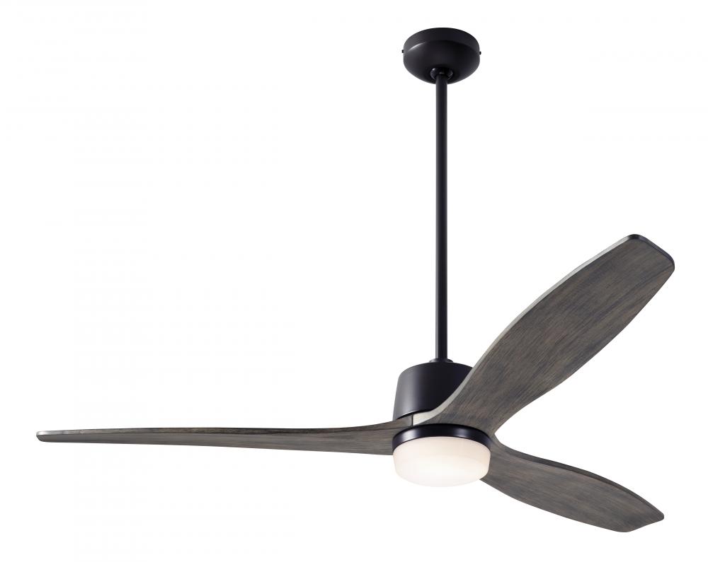 Arbor DC Fan; Dark Bronze Finish; 54&#34; Graywash Blades; 17W LED; Wall Control
