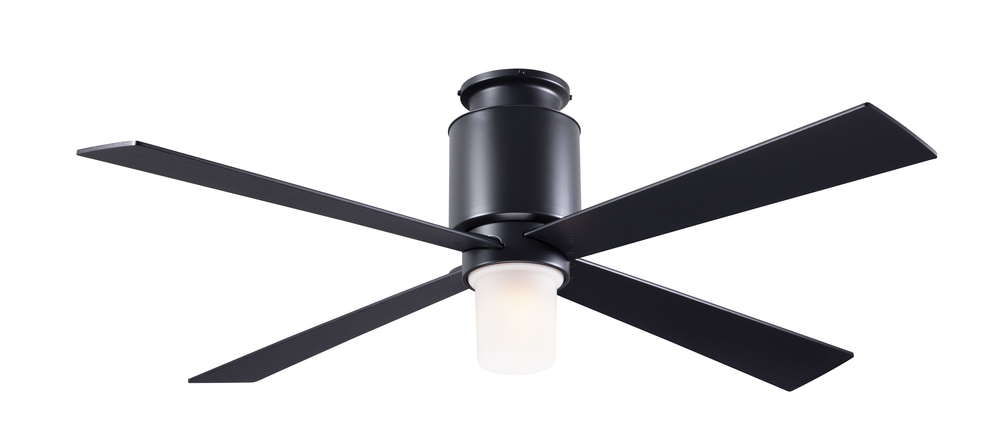 Lapa Flush Fan; Dark Bronze Finish; 50" Nickel Blades; 17W LED; Fan Speed and Light Control