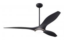 Modern Fan Co. BRI-MB-56-670-CC - IC/Brisa DC Fan- Matte Black Finish; 56" Matte Black Blades; 17W LED