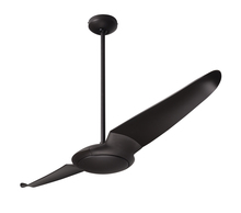 Modern Fan Co. IC2-DB-56-DK-NL-CC - IC/Air (2 Blade ) Fan; Dark Bronze Finish; 56" Dark Blades; No Light; Wall/Remote Combo Control