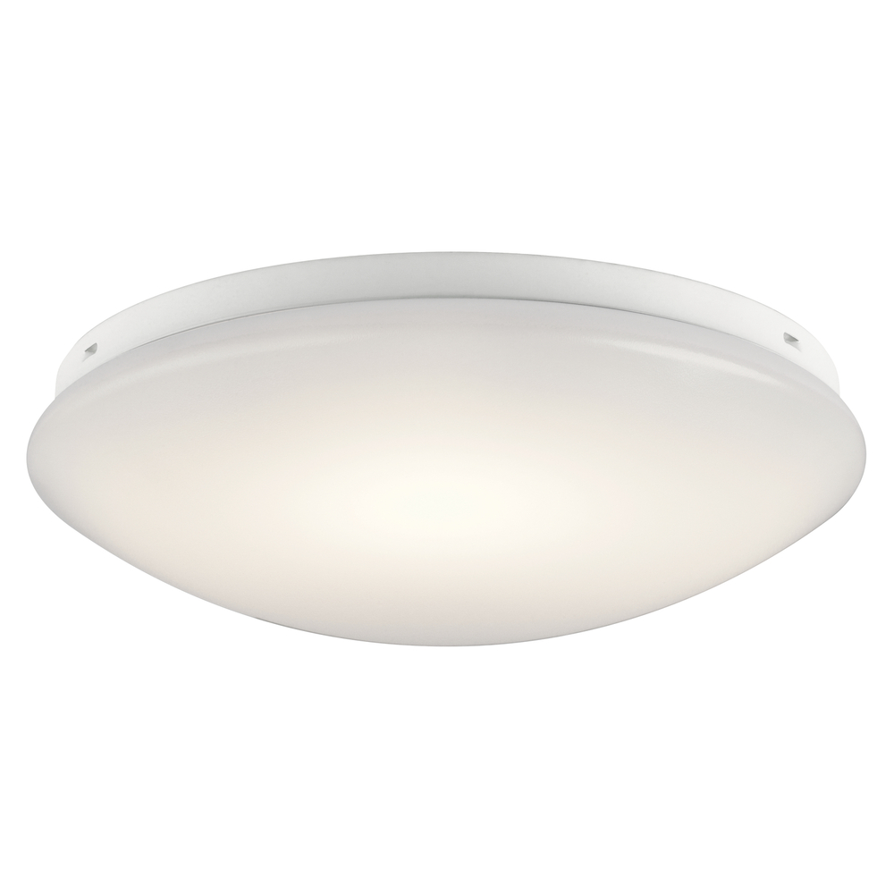 Ceiling Space 14" LED Flush Mount White
