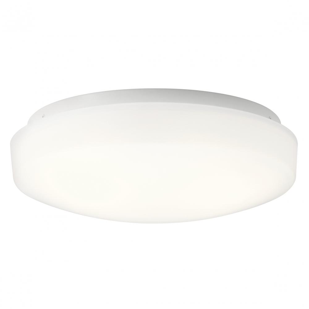 Ceiling Space 11" LED Flush Mount White
