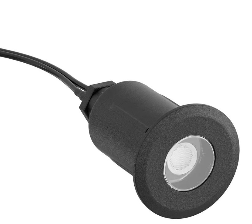 MR8 Recessed Basic Trim in Black Brass