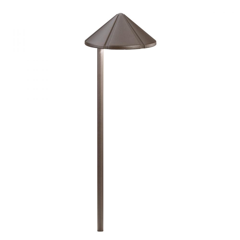 Side Mount 3000K LED Path Light Textured Architectural Bronze